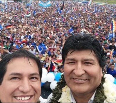 Cómo Evo Morales ha intentado influir en las elecciones de Ecuador