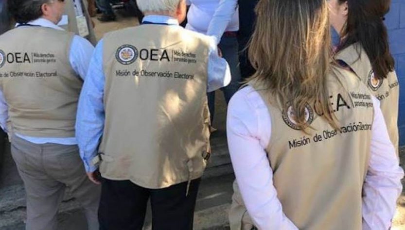 Observadores de la OEA se mantendrán en Ecuador hasta conocer resultados finales