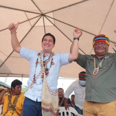 ¿Qué hay detrás? Jaime Vargas, el líder indígena que se volcó a favor del correísmo