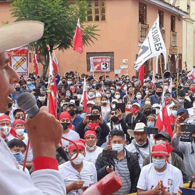 Pedro Castillo, el candidato chavista que lidera las presidenciales en Perú