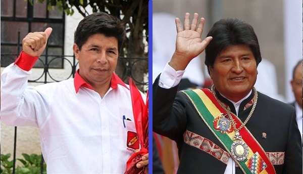 Evo Morales consideró que Pedro Castillo ganó la primera vuelta porque su programa «es casi el mismo que presentamos en el 2005»