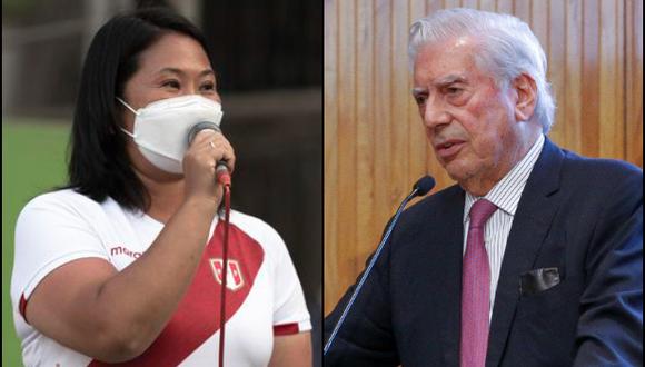 Mario Vargas Llosa invita a Keiko Fujimori a participar de foro en Ecuador el domingo 23 de mayo