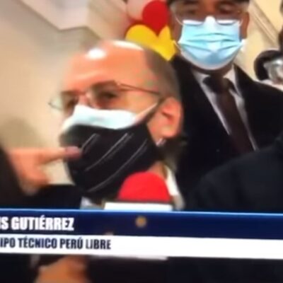 “Estoy pensando votar en nulo”: Luis Gutiérrez del equipo técnico de Castillo | VIDEO