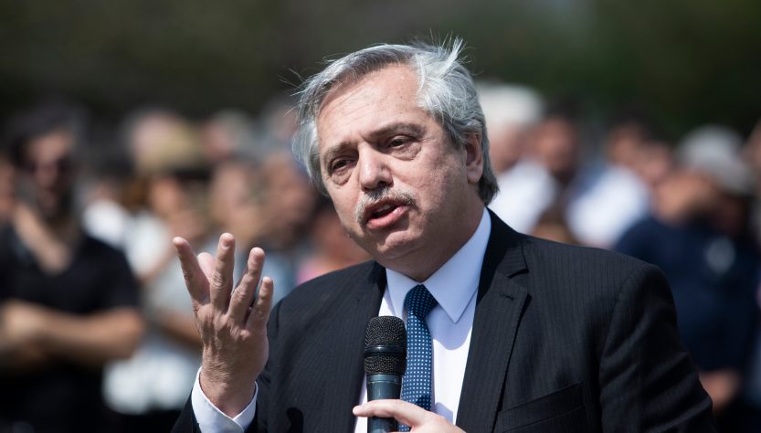 Alberto Fernández: «Argentina no se va a arrodillar ante el FMI»