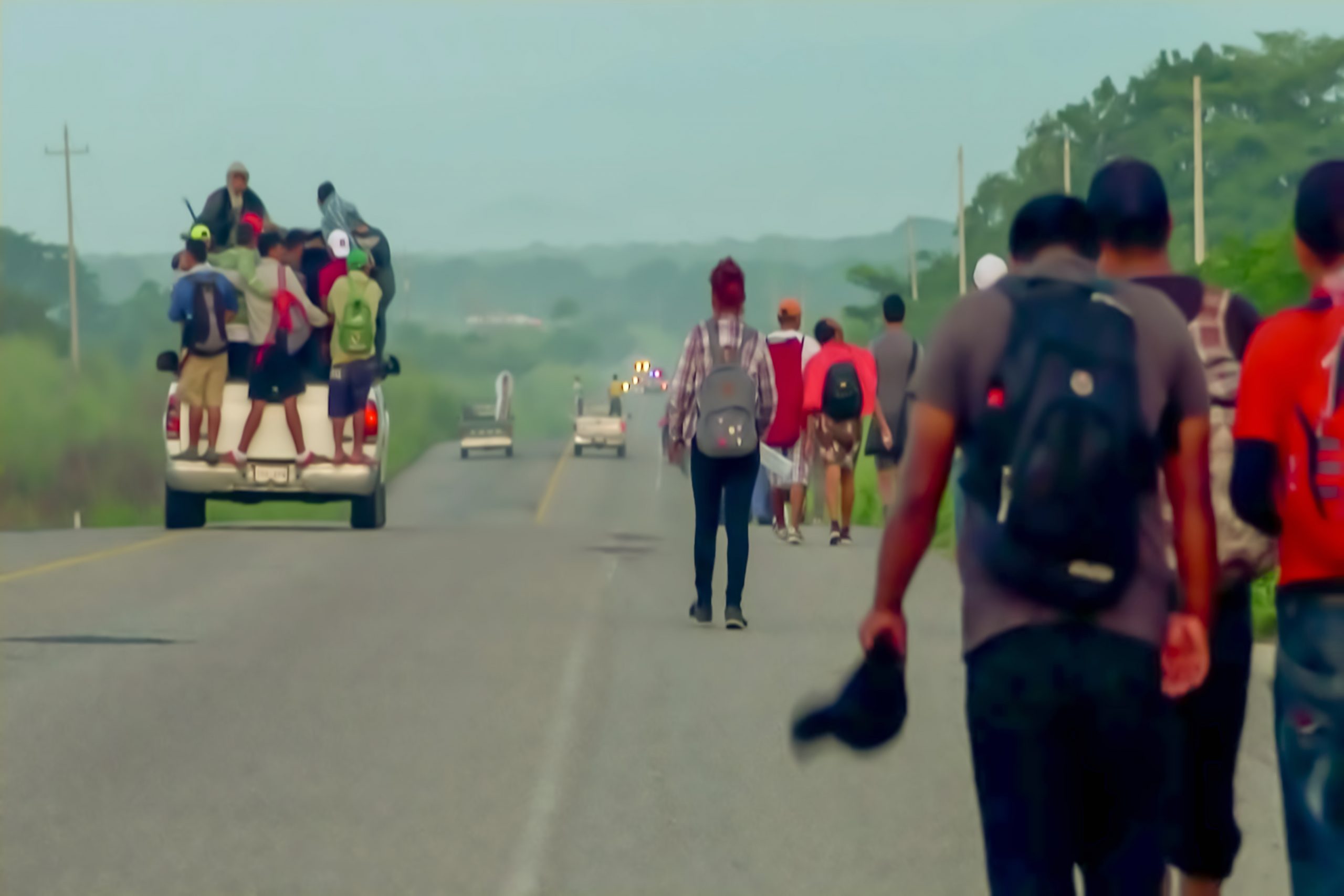 México alcanzó un acuerdo con una caravana de migrantes