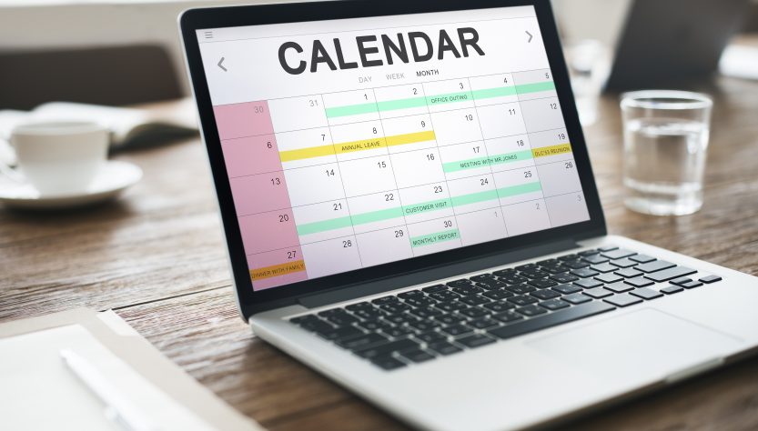 Calendario de contenido para redes sociales