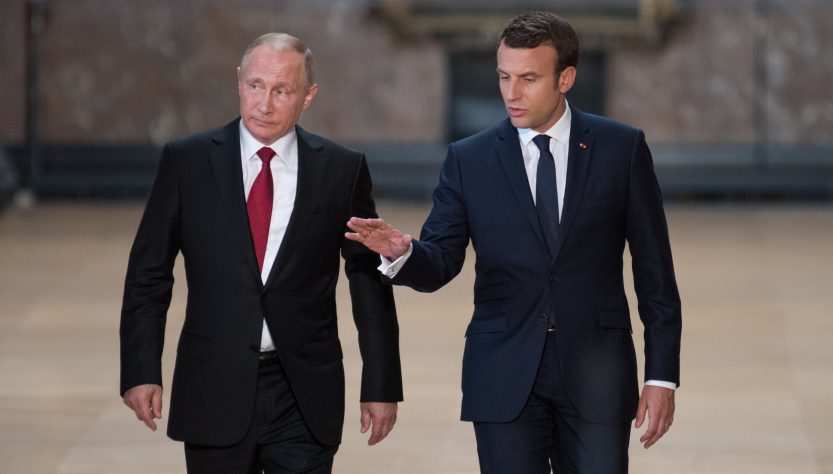 Macron confirmó «avances» tras sus gestiones en Rusia y Ucrania