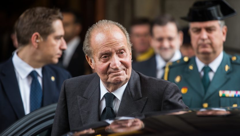 Juan Carlos de España decidió quedarse en Abu Dabi