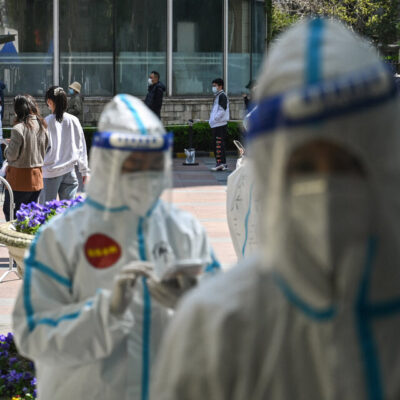 Polémica medida en Shanghái por contagios de COVID