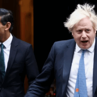 Multaron a Boris Johnson por el Partygate