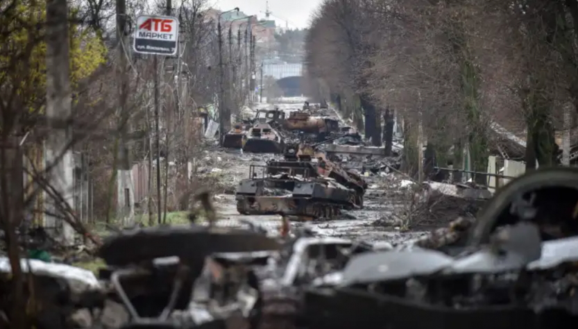 El ataque ruso a Kiev destruyó una fábrica de misiles