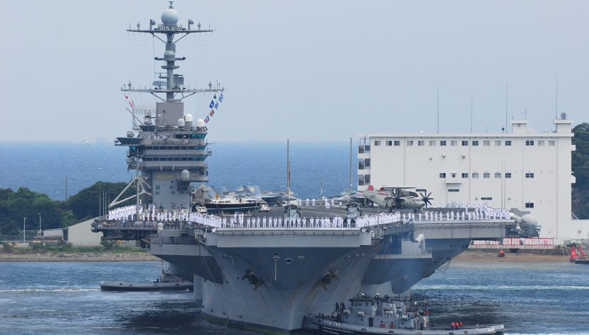 Tres marineros fueron encontrados sin vida en un portaaviones