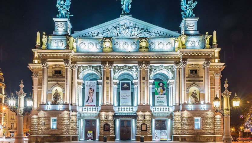 La Ópera Nacional de Leópolis reabrió con una emotiva función