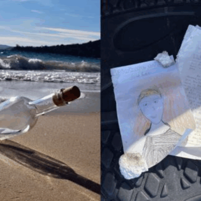 Hallan un mensaje en una botella 11 años después