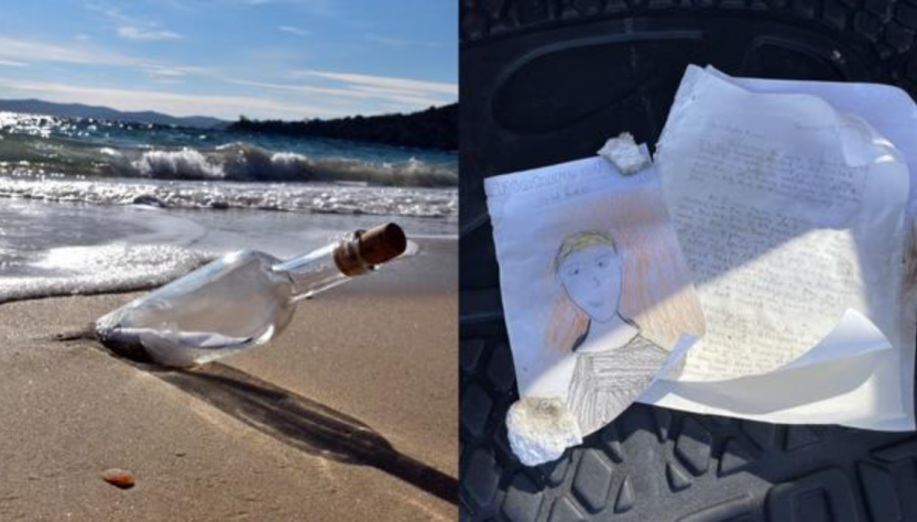Hallan un mensaje en una botella 11 años después