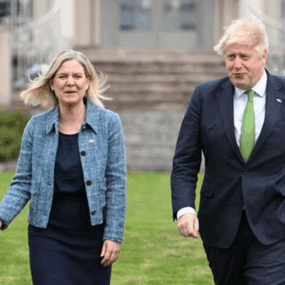 Suecia firmó un acuerdo de defensa mutua con Reino Unido