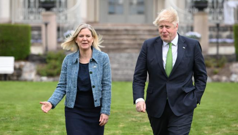 Suecia firmó un acuerdo de defensa mutua con Reino Unido