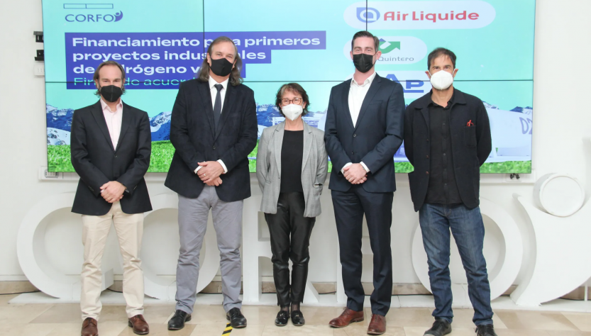 Corfo firmó acuerdos para financiar proyectos de hidrógeno verde