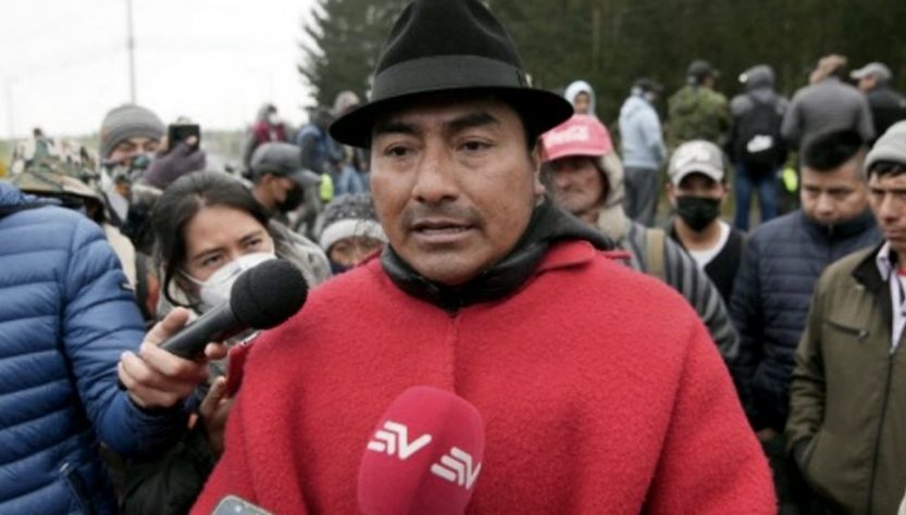Ecuador: liberaron al líder indígena arrestado en las protestas contra Lasso