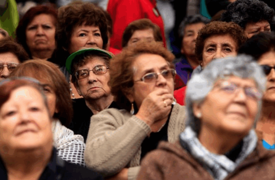 Chile: el 41% de los adultos mayores no tienen plata para cubrir sus gastos mensuales