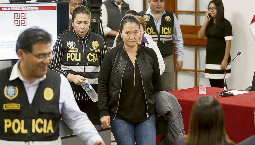 Caso Odebrecht: Corte Suprema de Perú reconfirma la libertad de Keiko Fujimori