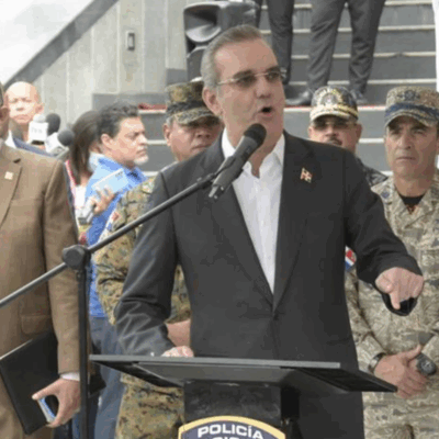 Abinader envía militares a las calles para combatir la delincuencia