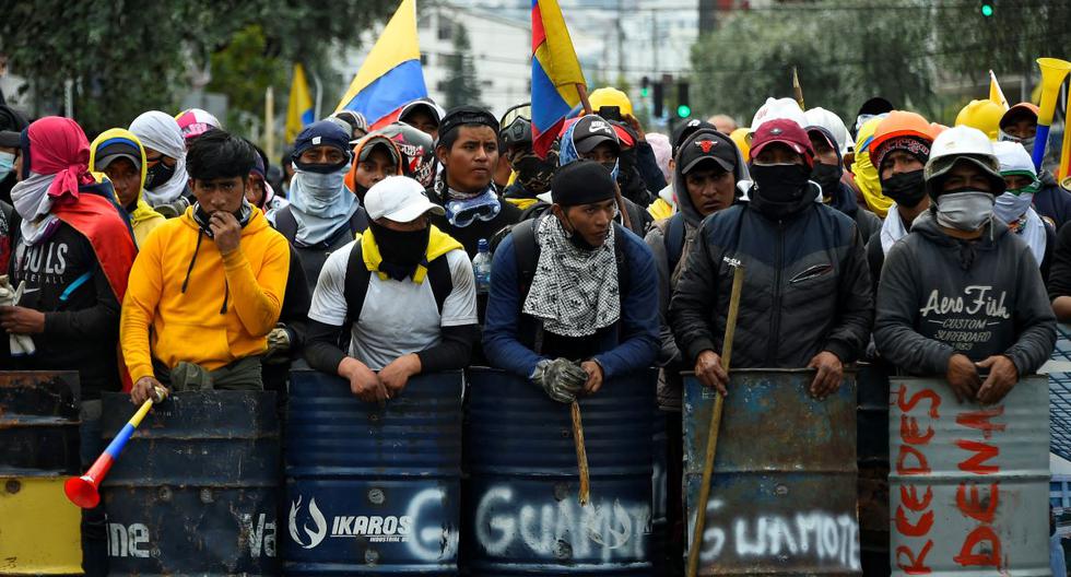 Décimo día de protestas en Ecuador: represión en las calles, otro muerto y un llamado a dialogar