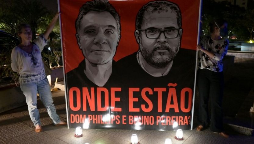 Hallan cuerpos del corresponsal británico e indigenista brasileño