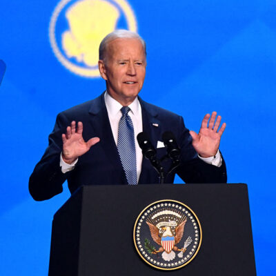 Joe Biden hizo una fuerte defensa a la democracia