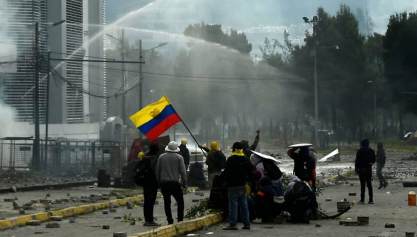 Indígenas de Ecuador levantaron las protestas