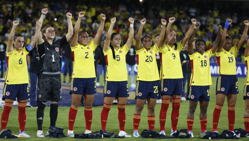 Futbolistas colombianas luchan por la igualdad