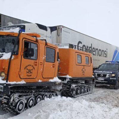 Más de 400 varados en frontera argentino-chilena