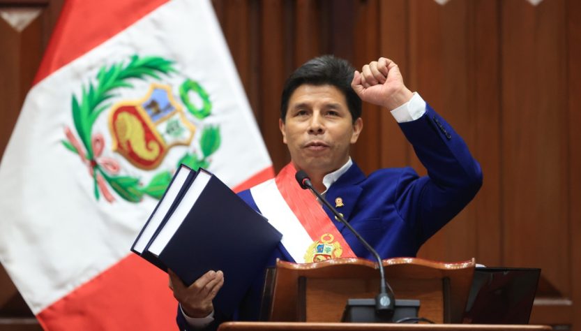 Las 5 frases más llamativas del discurso de Pedro Castillo