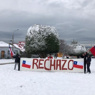 Chile: Disminuyen indecisos y crece el Rechazo a la nueva Constitución