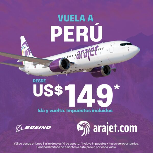 Perú: Llega nueva aerolínea de precios bajos con destinos al Caribe