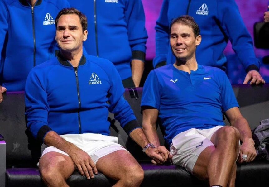 Federer se despide del tenis con Nadal y entre lágrimas