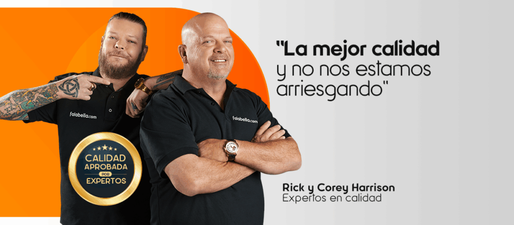 Personajes de “El Precio de la Historia” son embajadores de la campaña de calidad de Falabella.com