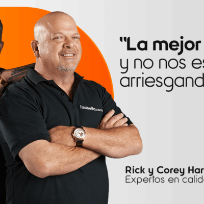 Personajes de “El Precio de la Historia” son embajadores de la campaña de calidad de Falabella.com