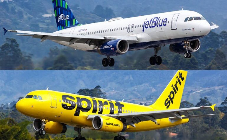 Accionistas de Spirit aprueban venta a JetBlue por $3,800 millones