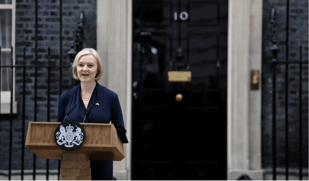 Liz Truss renuncia como primera ministra de Reino Unido, solo duró 45 días en el cargo