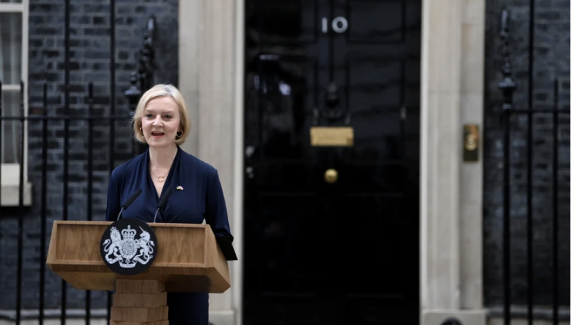 Liz Truss renuncia como primera ministra de Reino Unido, solo duró 45 días en el cargo