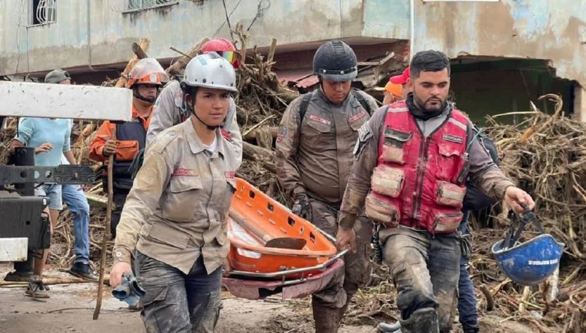 Venezuela: Deslave deja al menos 22 muertos y decenas de desaparecidos