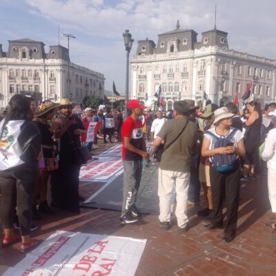 Protestas contra el gobierno en Perú: exigen renuncia de Boluarte