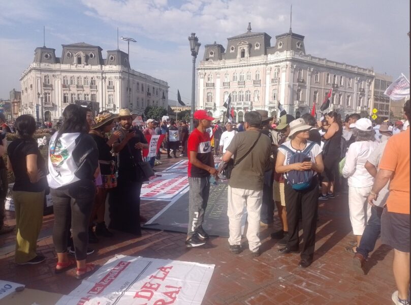 Protestas contra el gobierno en Perú: exigen renuncia de Boluarte