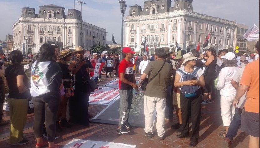 Protestas contra el gobierno en Perú: exigen renuncia de Boluarte