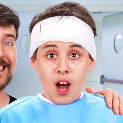 El influencer Mr Beast ayudó a curar la ceguera de mil personas