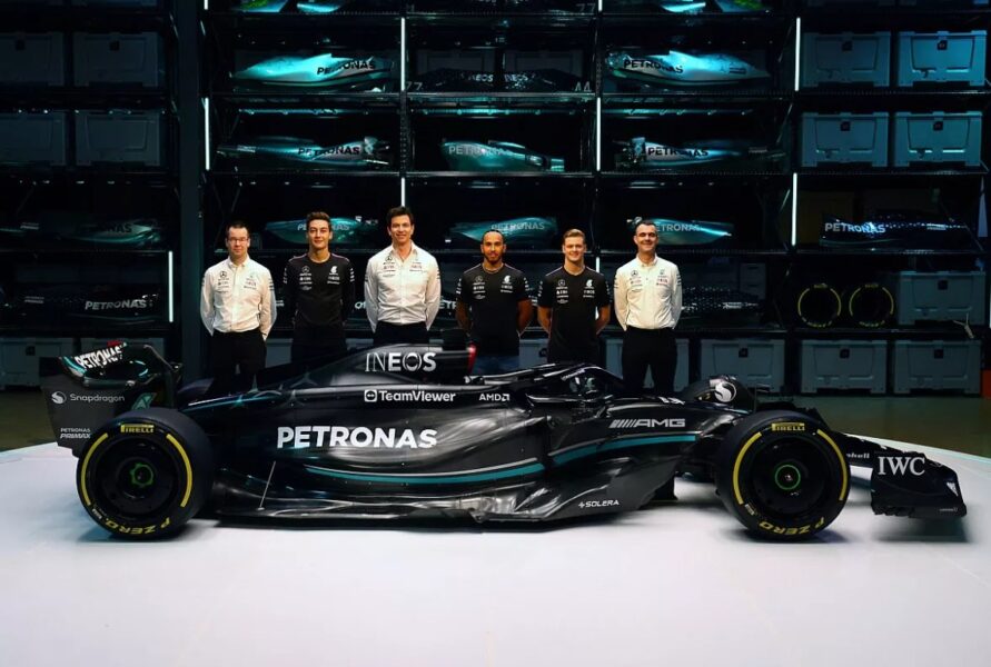 Mercedes presenta su nuevo auto para la F1