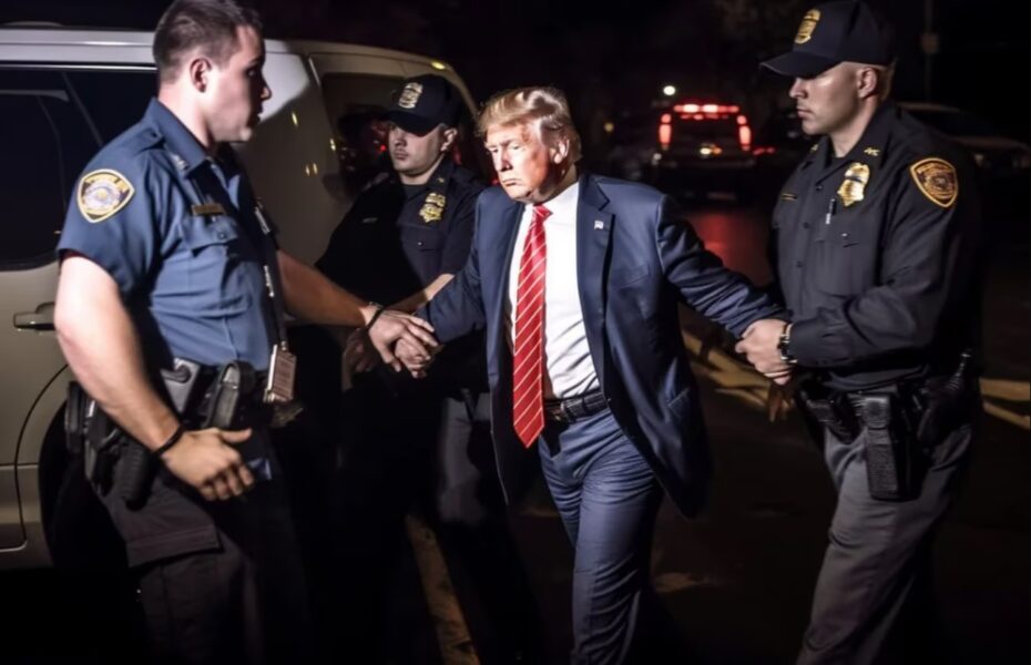 Inteligencia Artificial fabrica fotografías del «arresto» de Donald Trump y se vuelven virales
