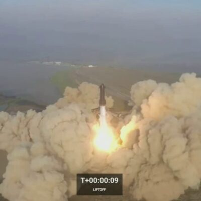 Explota cohete Starship de SpaceX luego de cuatro minutos de vuelo
