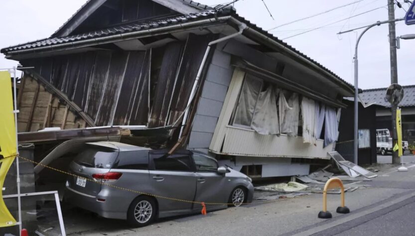Se registra un fuerte sismo en Japón con magnitud de 6,3